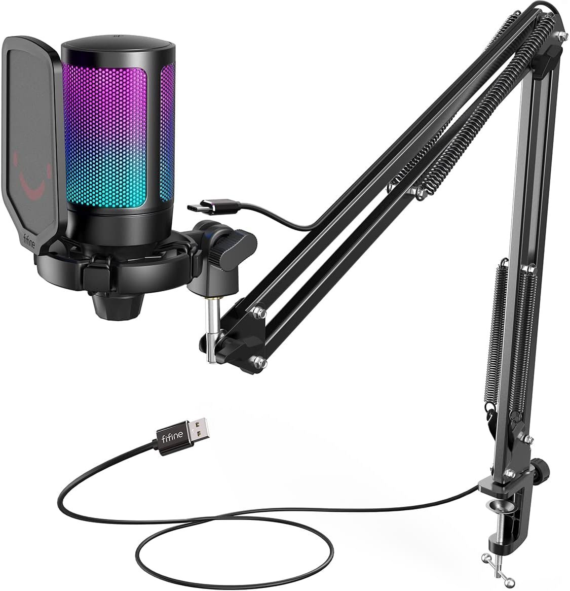 fifine usb microphone gaming