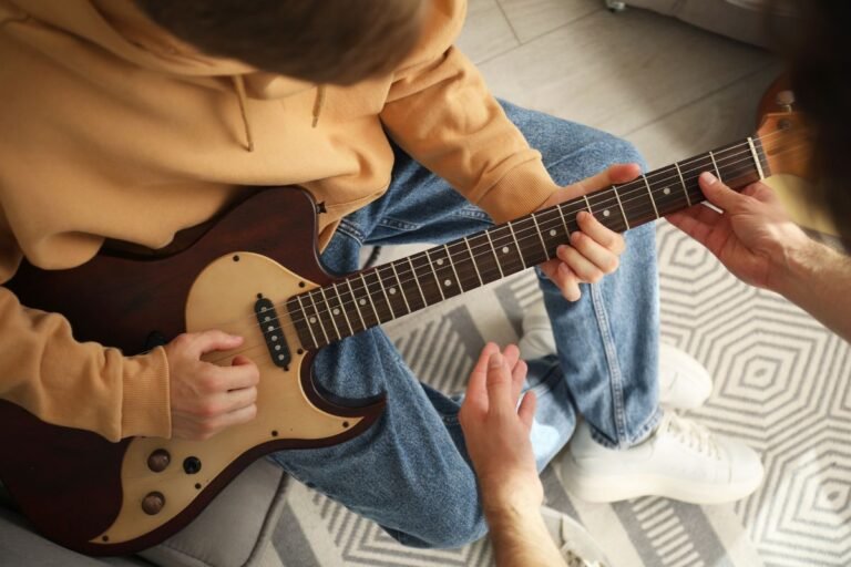 cours de guitare electrique